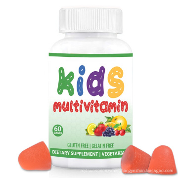 Vegetarian Multivitamin Gummy Vitamins for KIDS Strawberry Flavor